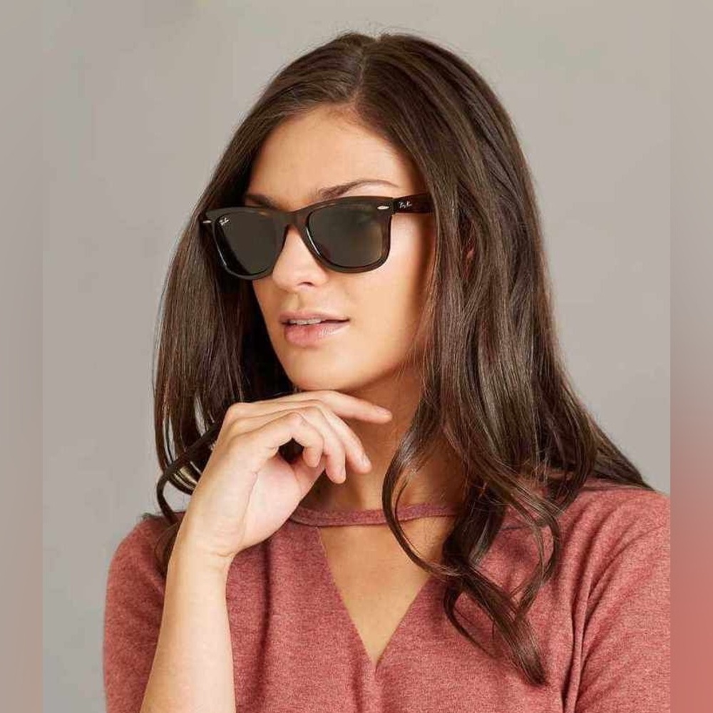 Ray-Ban Wayfarer Sunglasses 54-18-150 Original Classic Tortoise Green RB2140